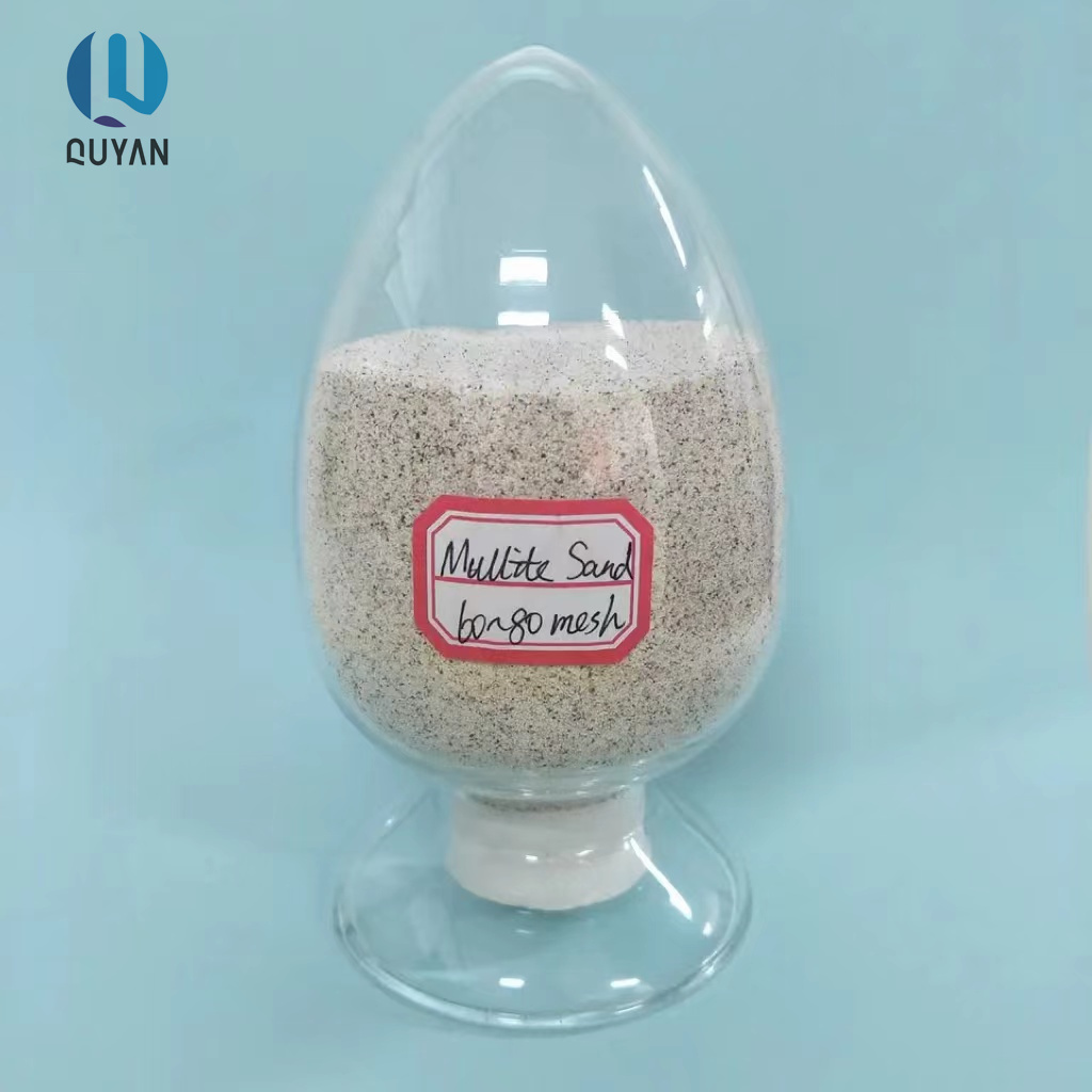 Υψηλής καθαρότητας Mullite Sand Powder Refractory Chamotte Mullite Sand Powder